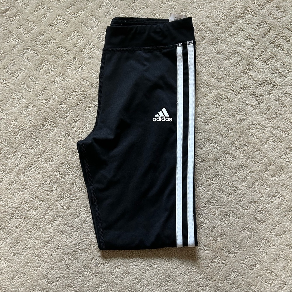 Girls Full-Length Adidas Leggings
